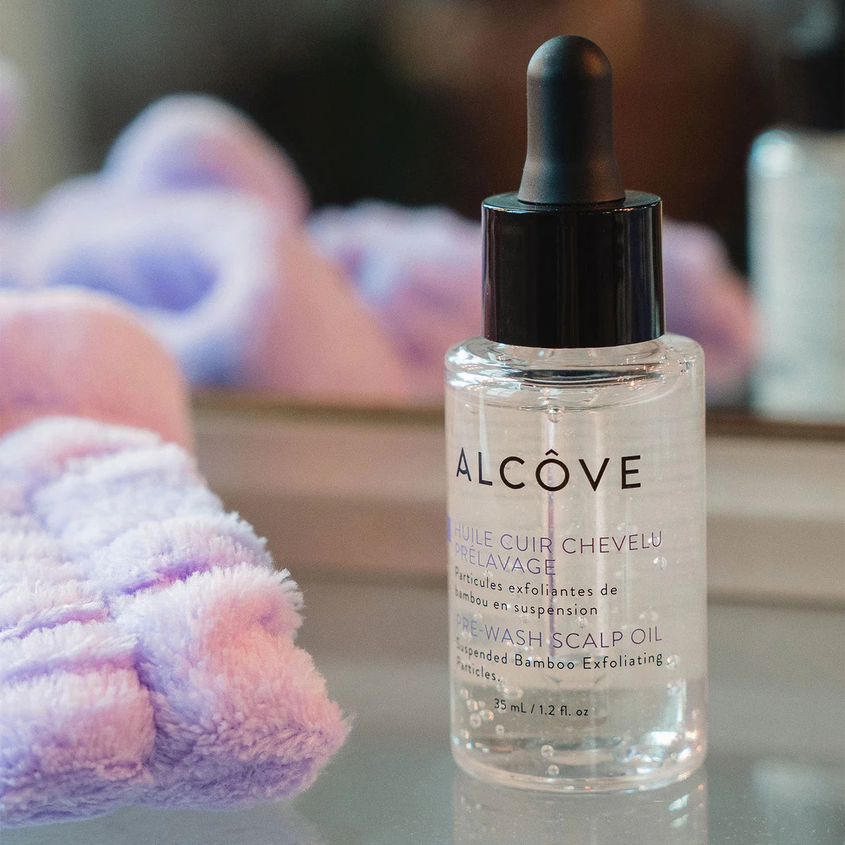 Huile exfoliante bambou ALCÔVE