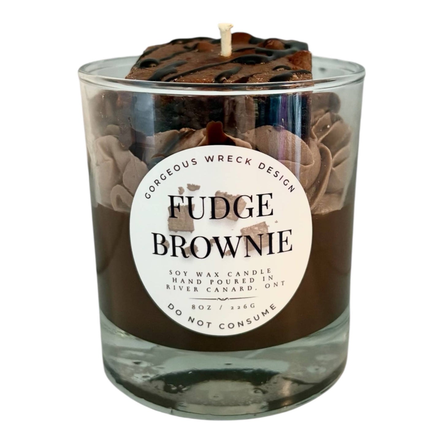 Bougie Parfumée Dessert Brownie au Chocolat