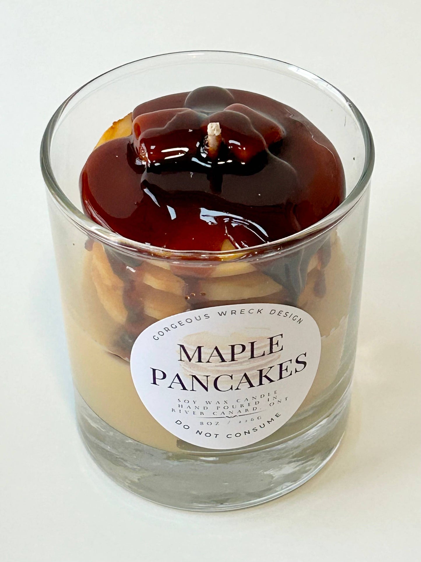 Bougie Dessert Crêpe à l'Érable