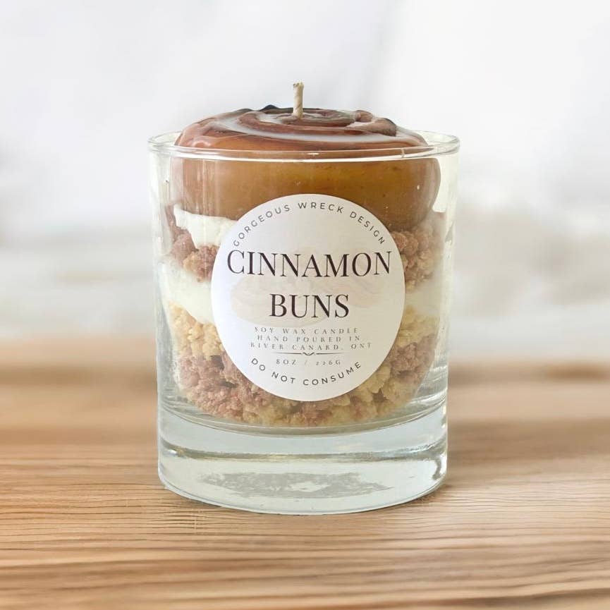 Bougie à dessert à la cannelle