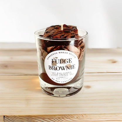 Bougie Parfumée Dessert Brownie au Chocolat