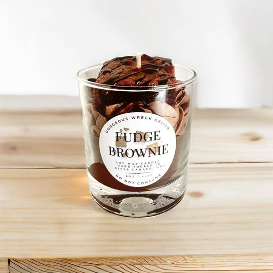 Bougie Parfumée Dessert Brownie au Chocolat