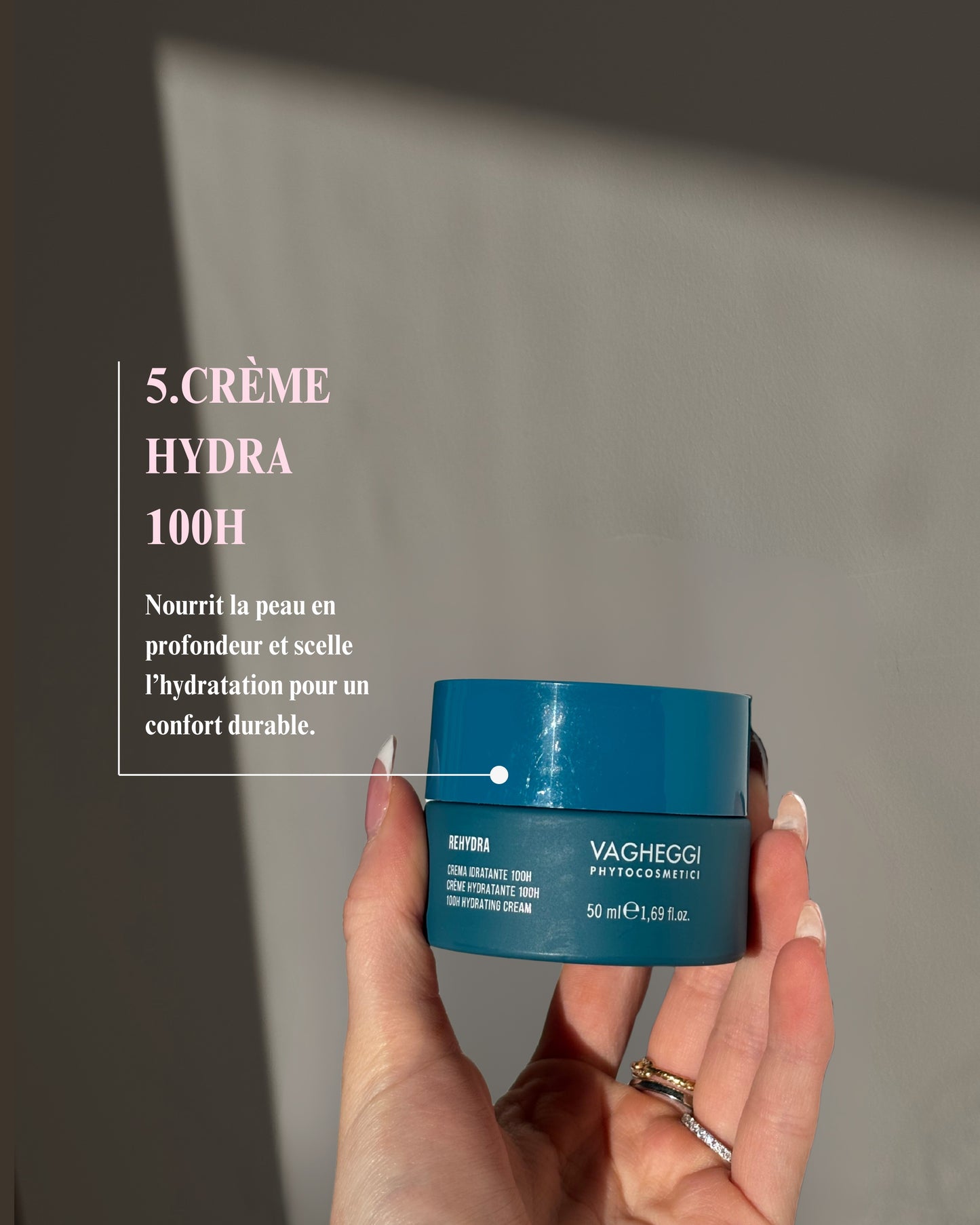 Crème Hydratante 100H REHYDRA