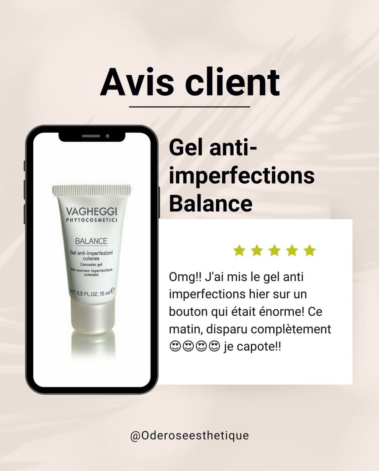 Gel couvreur imperfections cutanées BALANCE